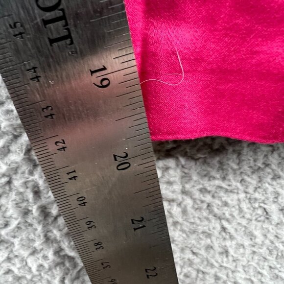 212 Collection Womens Crop Pants 16 Pink High Rise Zip Front Capris Stretch‎ - Picture 12 of 12